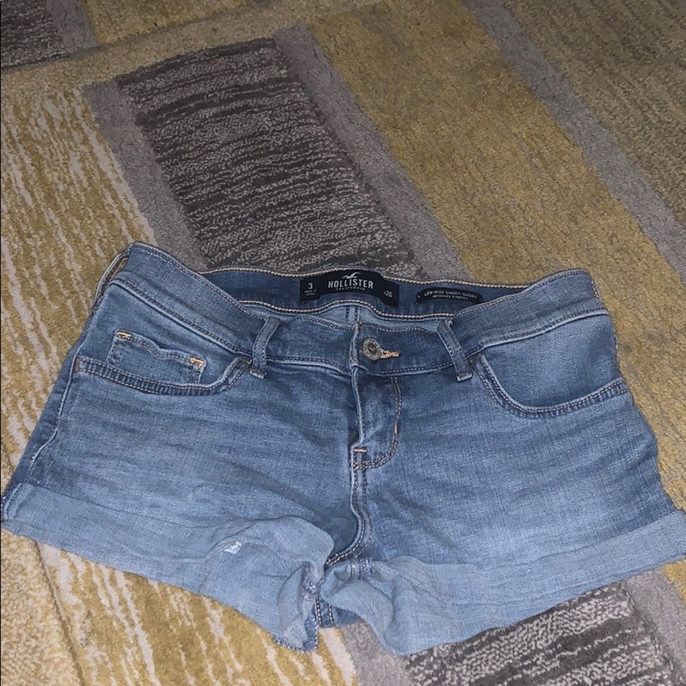 Hollister jean shorts